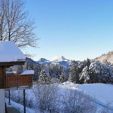 Confortable Chalet Avec Magnifique Vue En Gruyere. Charmey Eksteriør billede