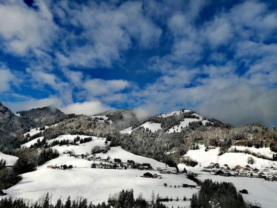 Confortable Chalet Avec Magnifique Vue En Gruyere. Charmey Eksteriør billede